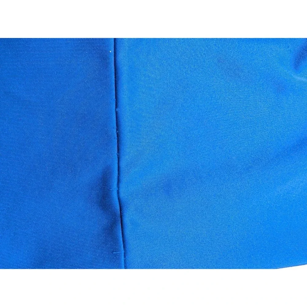 Air Jordan Track Pants Mens Size Large Blue Logo Mid Rise Tapered Leg